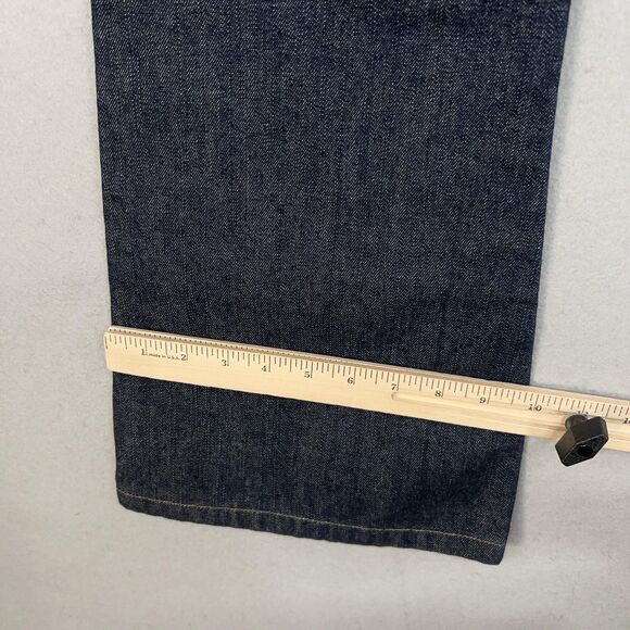 Vintage Ralph Lauren Jeans WOMENS 12x29 Denim Flare Low Rise Knee Seam Cowgirl - Picture 11 of 14